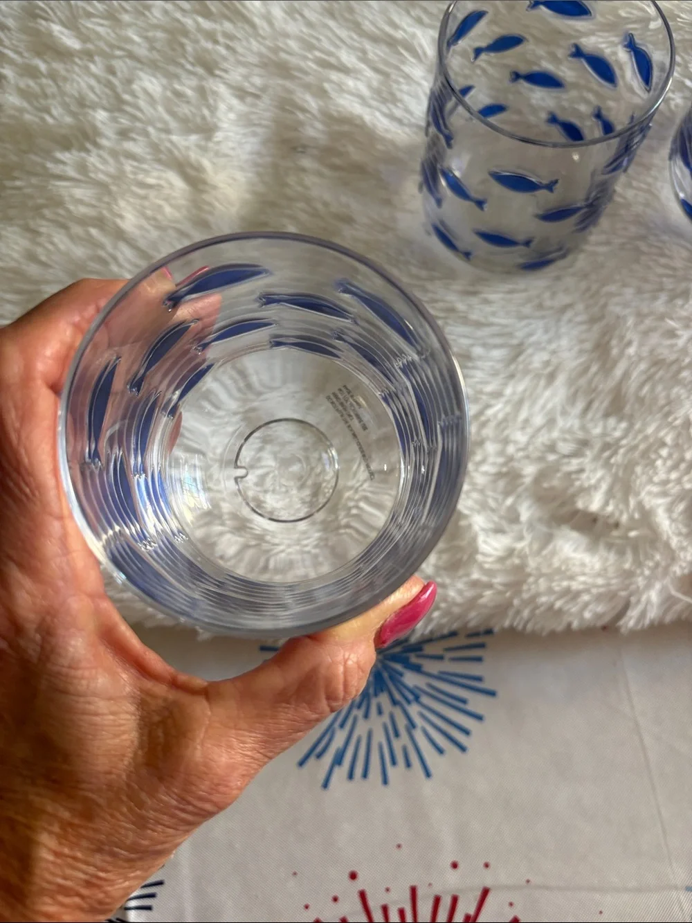 NWOT set of 4 acrylic tumblers